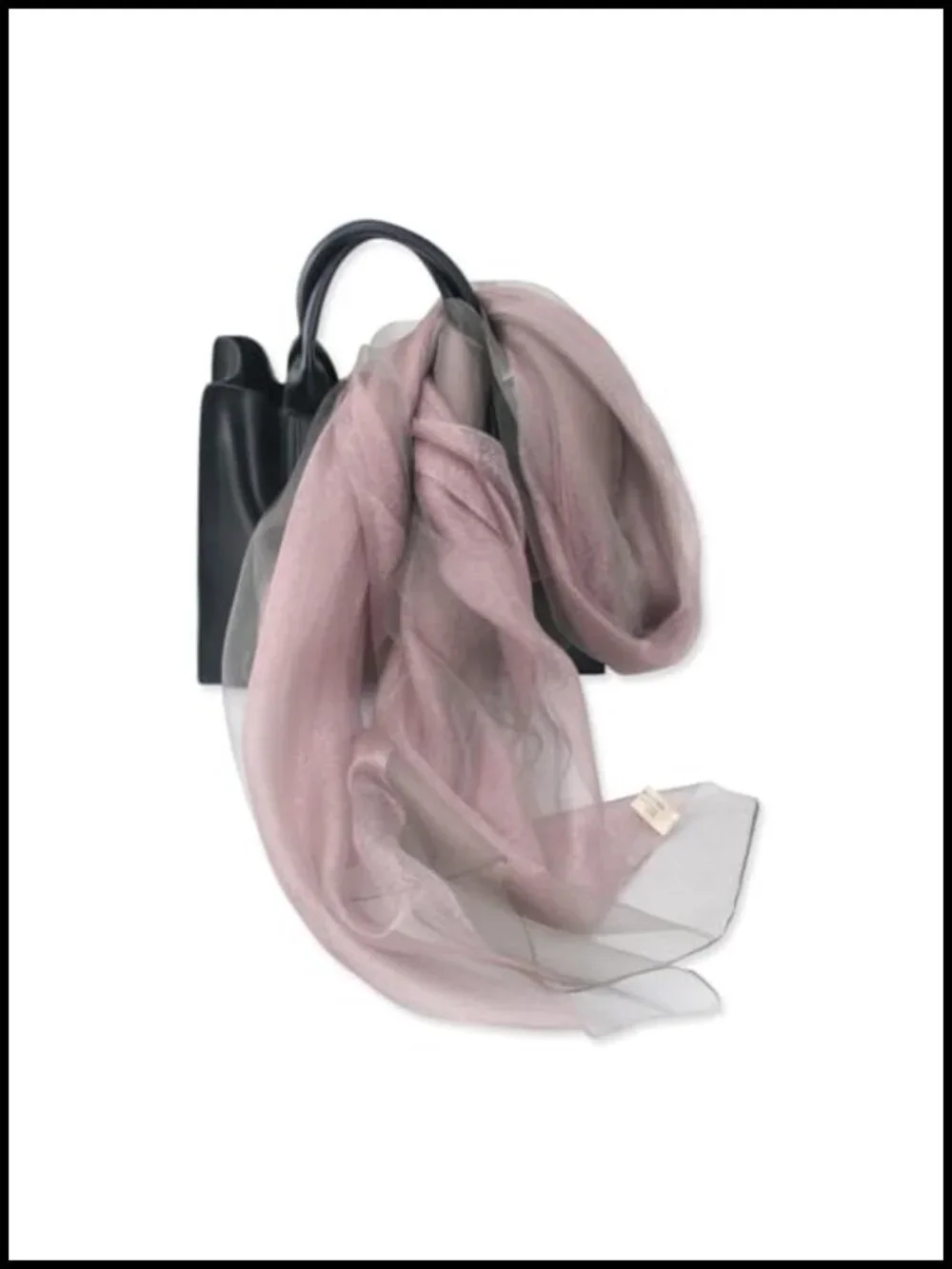 LumiSyne Organza Silk Scarf Shawl Wrap Bridal Party Evening Dress Accessory